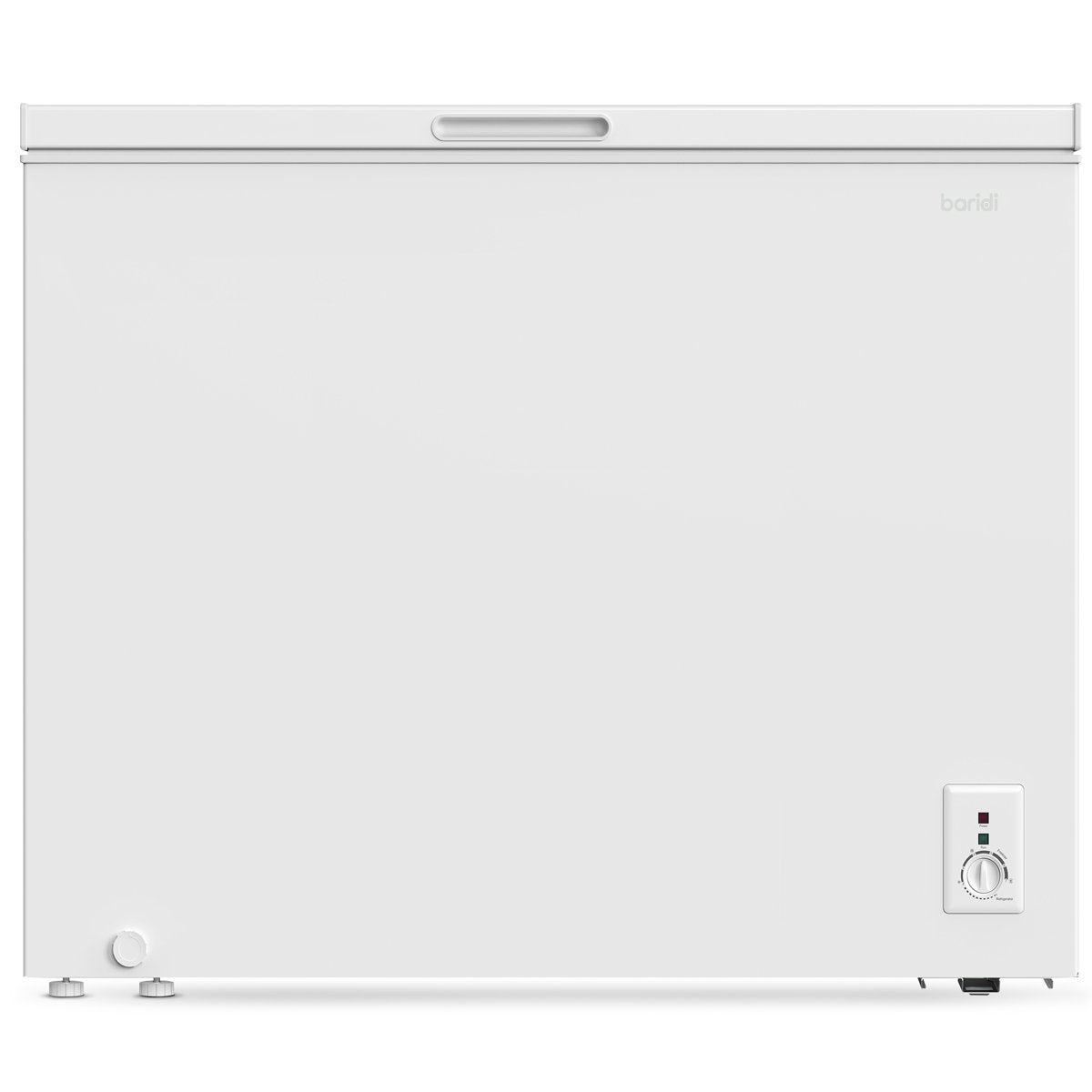 Baridi DH111 Freestanding Chest Freezer 199L Capacity - 12 to - 24°C Adjustable Thermostat White - McCormickTools