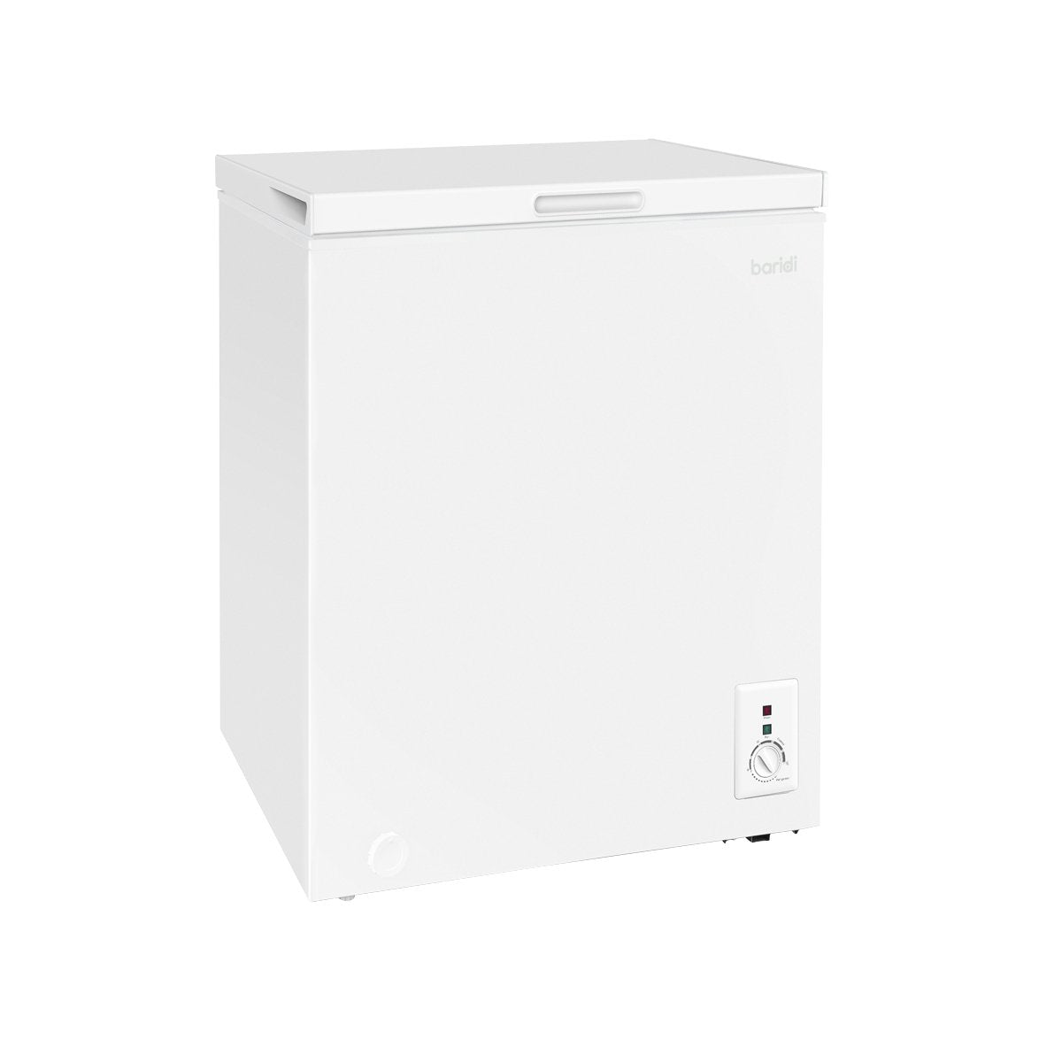 Baridi DH116 Freestanding Chest Freezer 99L Capacity - 12 to - 24°C Adjustable Thermostat with White - McCormickTools