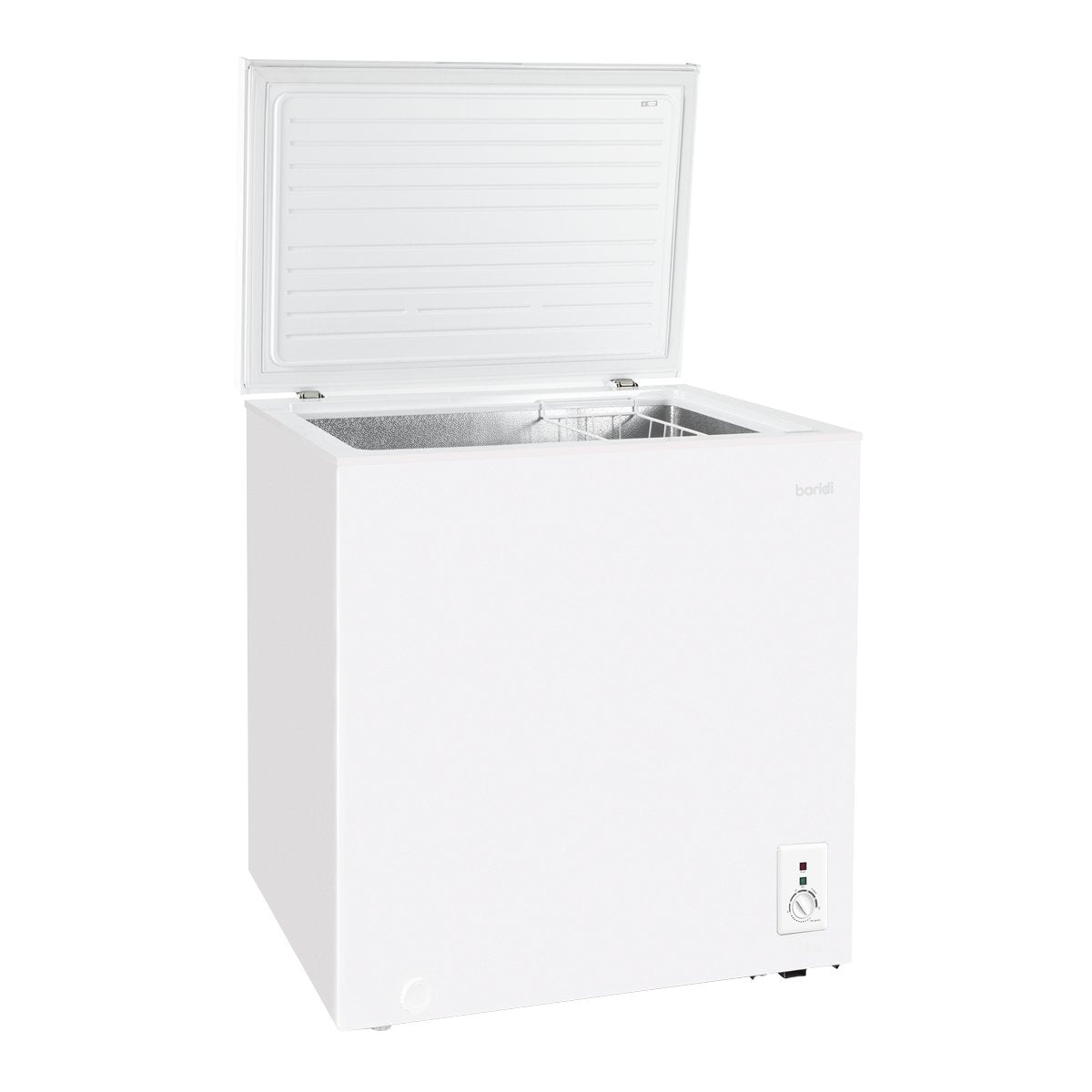 Baridi DH116 Freestanding Chest Freezer 99L Capacity - 12 to - 24°C Adjustable Thermostat with White - McCormickTools