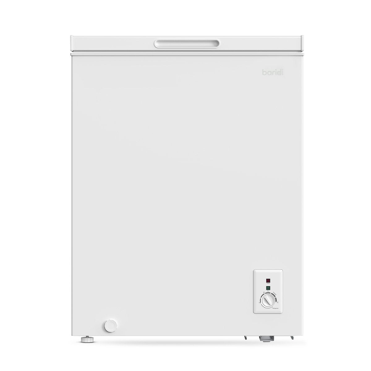 Baridi DH120 Freestanding Chest Freezer 142L Capacity - 12 to - 24°C Adjustable Thermostat White