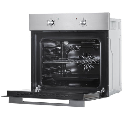 Baridi DH125 60cm Built - In Five Function Fan Assisted Oven 55L Capacity Stainless Steel - McCormickTools