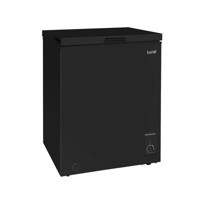 Baridi DH153 Freestanding Chest Freezer 99L Capacity - 12 to - 24°C Adjustable Thermostat Black - McCormickTools