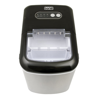 Baridi DH52 12kg in 24hr Ice Cube Maker with LED Display & 10 Minute Freeze - DH52