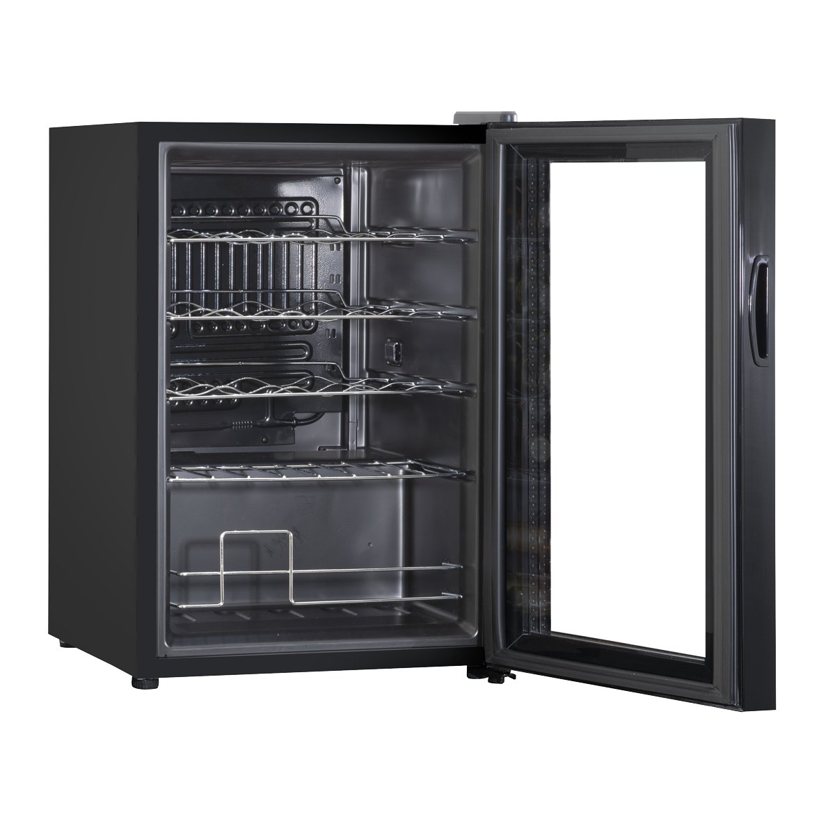 Baridi DH8 Wine Cooler/Fridge Digital Touchscreen Controls LED Light 20 Bottle - Black - McCormickTools