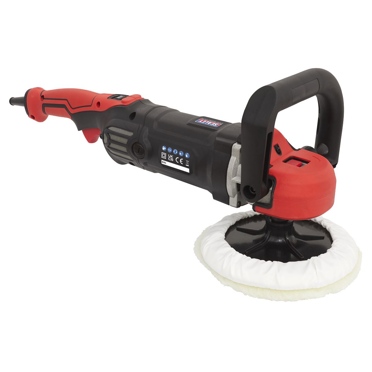 Sealey MS925PS Sander/Polisher Ø180mm Variable Speed 1400W/230V