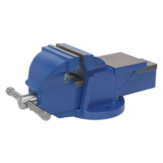 Sealey CV125XT Vice 125mm Fixed Base Professional Heavy-Duty