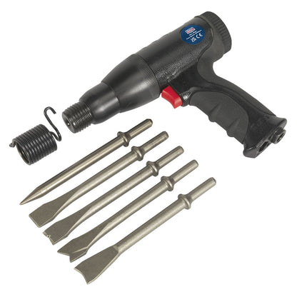 Sealey SA614 Air Hammer Kit Composite Premier - Long Stroke