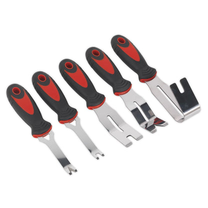 Sealey RT006 Door Panel & Trim Clip Removal Tool Set 5pc