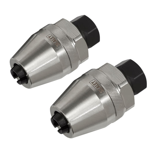 Sealey AK7182 Impact Stud Extractor 6-12mm 2pc Set