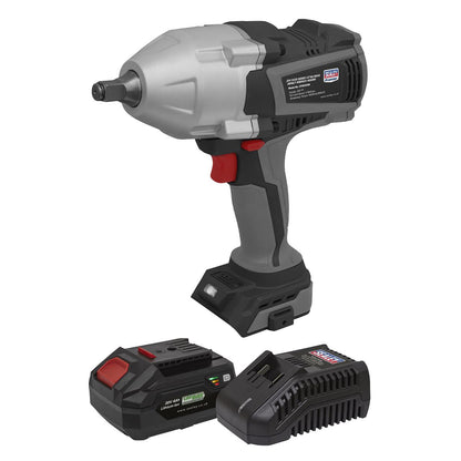 Sealey CP20VXIWKIT Cordless Impact Wrench Kit 20V 4Ah SV20 Series