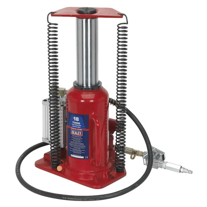 Sealey YAJ18S Air Operated Hydraulic Bottle Jack 18 Tonne