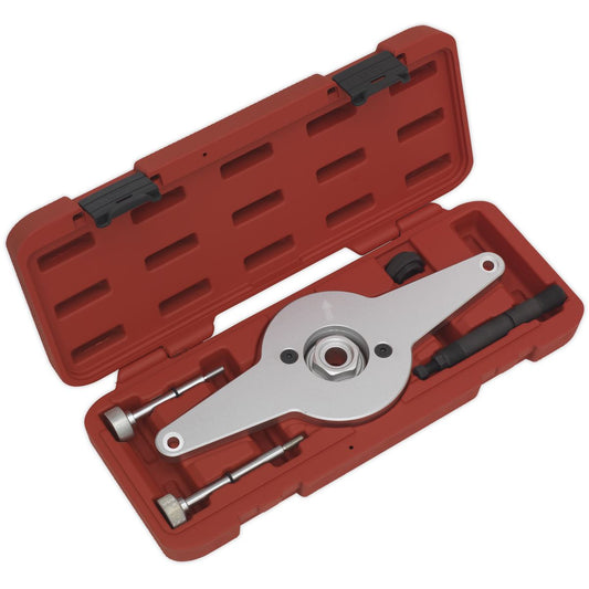 Sealey VSE4251 Vibration Damper Holding Tool - VAG 1.8/2.0 TFSi - Chain Drive