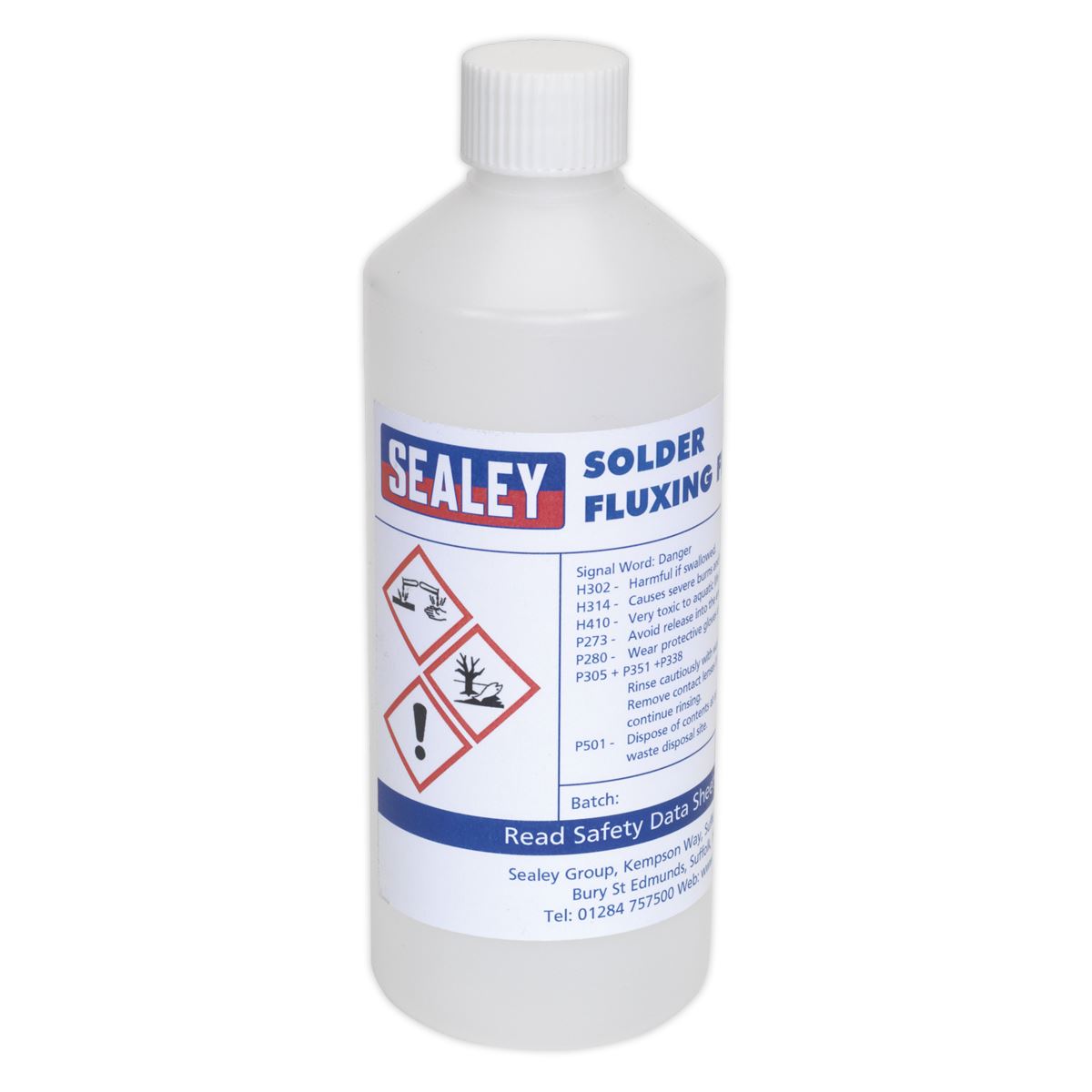 Sealey SOLFLUX Solder Fluxing Fluid 500ml Bottle