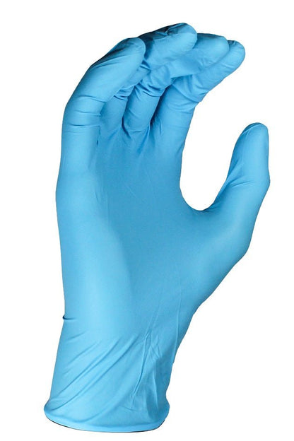 Box 100 Shield GD19 Blue Nitrile PF Disposable Gloves