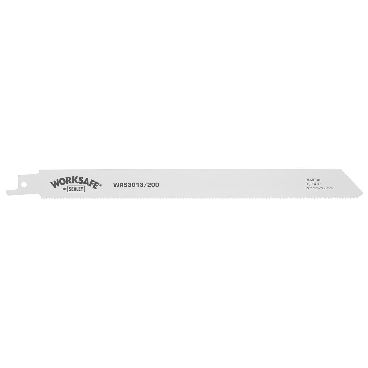 Sealey WRS3013/200 Reciprocating Saw Blade 225mm 14tpi - Pack of 5