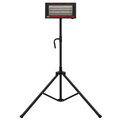 Sealey IR12CT Infrared Quartz Heater with Tripod Stand 230V 1.2kW-McCormickTools