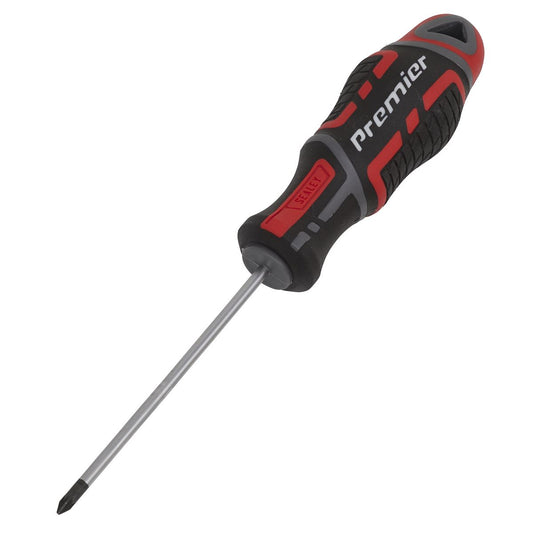 Sealey AK4364 Screwdriver Pozi #0 x 75mm GripMAX