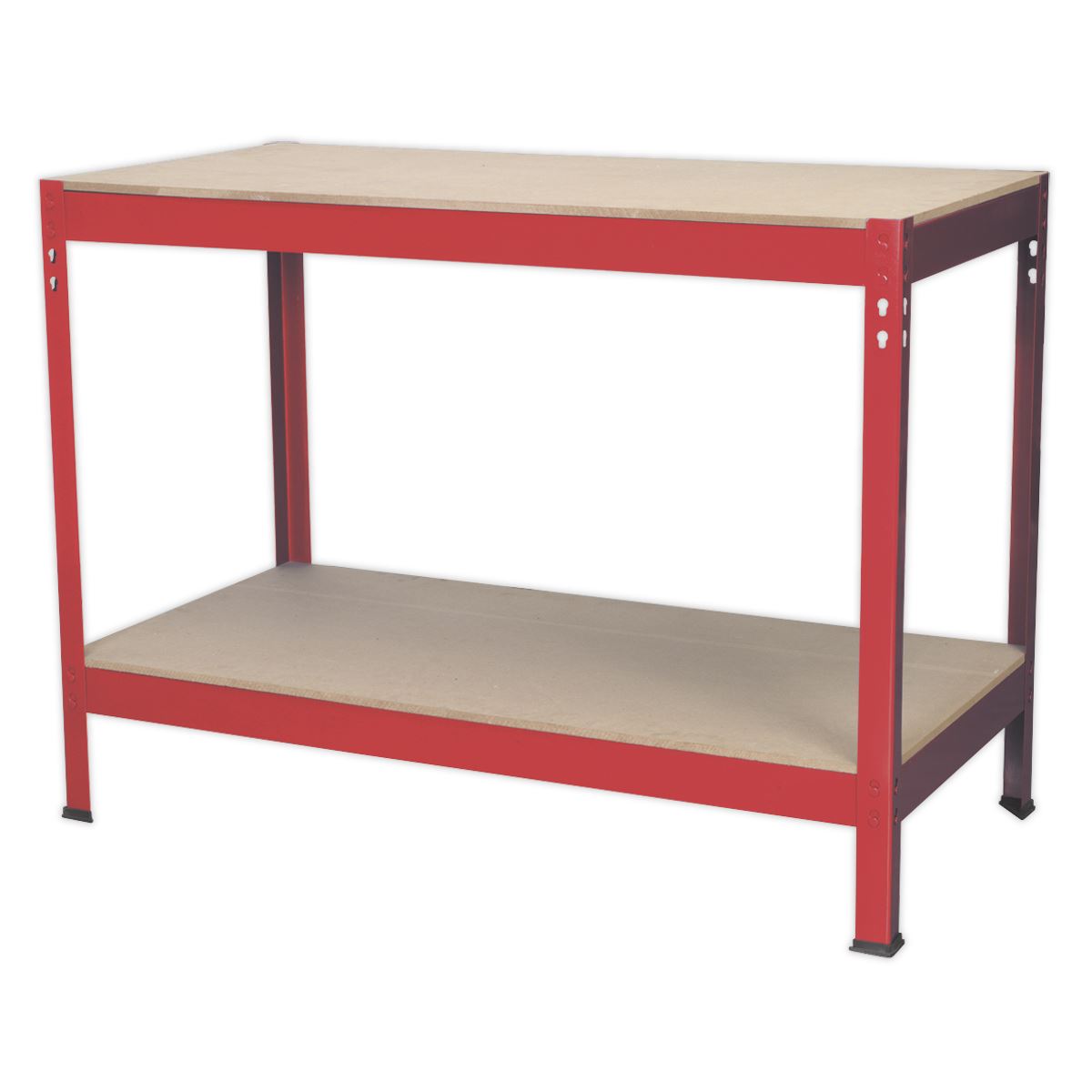 Sealey AP1210 Workbench 1.2m Steel Wooden Top