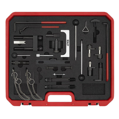 Sealey VSE5044 Diesel/Petrol Engine Timing Tool Master Kit - for VAG - Belt/Chain Drive-McCormickTools