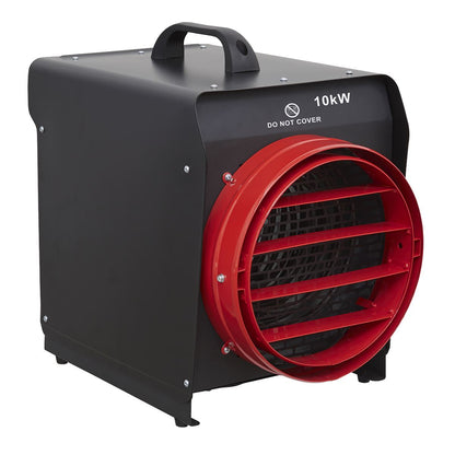 Sealey DEH10001 Industrial Fan Heater 10kW with Ducting 415v