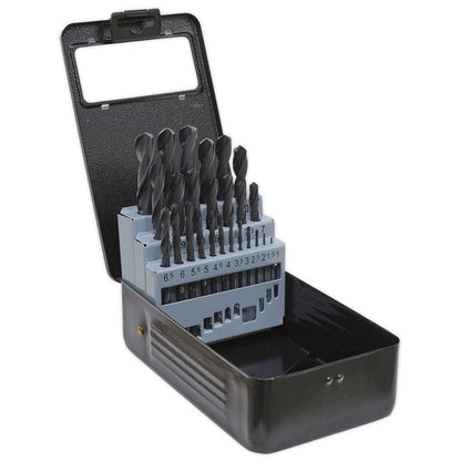 Sealey DBS25RF HSS Roll Forged Drill Bit Set 25pc Ø1-13mm