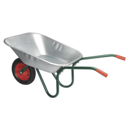 Sealey WB65 Wheelbarrow 65L Galvanized