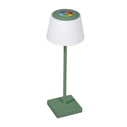 Dellonda DH214 Rechargeable Table Lamp for Home Office Restaurant RGB Colours