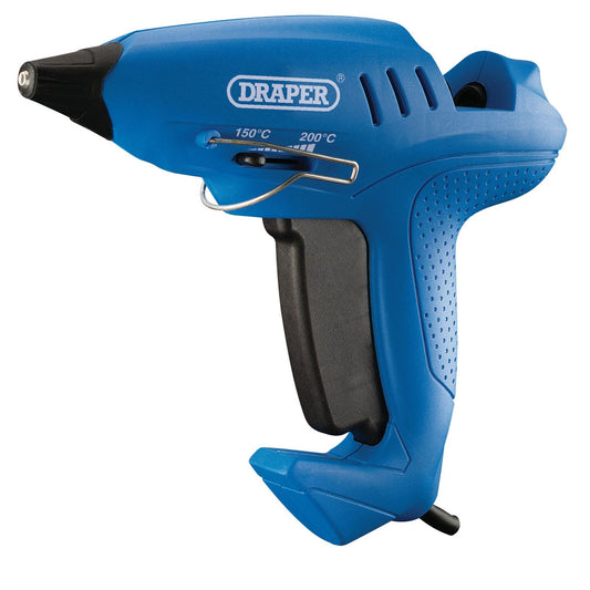 Draper 83661 Variable Heat Glue Gun 400W 6 x Glue Sticks