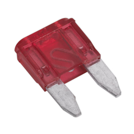 Sealey MBF1050 Automotive MINI Blade Fuse 10A Pack of 50