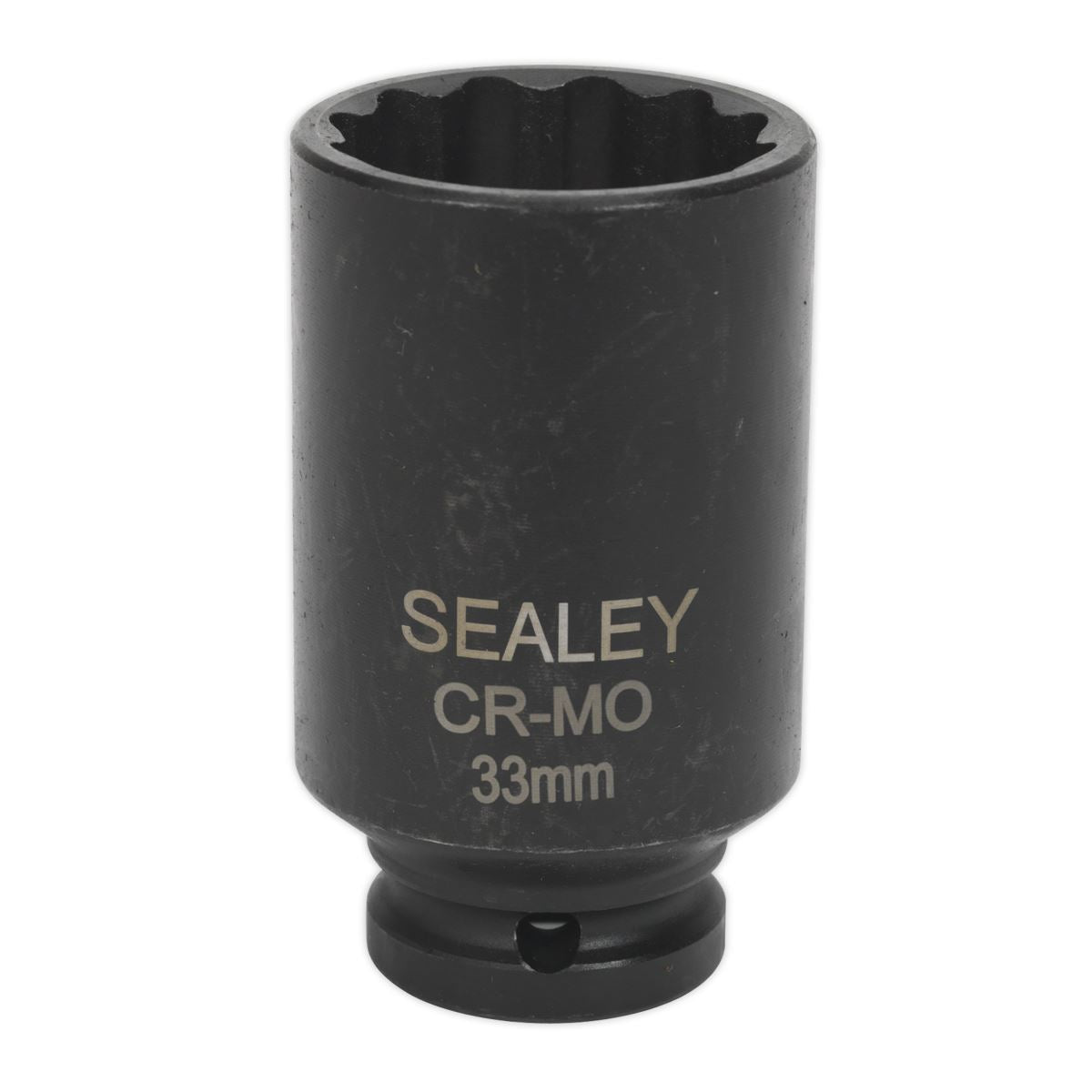 Sealey SX0041 Impact Socket 33mm Bi-Hex Deep 1/2"Sq Drive