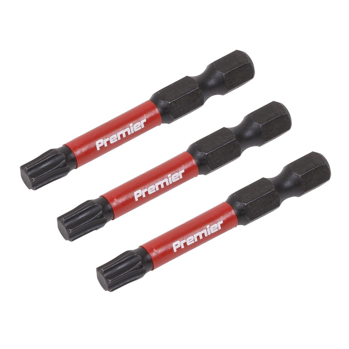 Sealey AK8245 TRX-Star* T30 Impact Power Tool Bits 50mm - 3pc