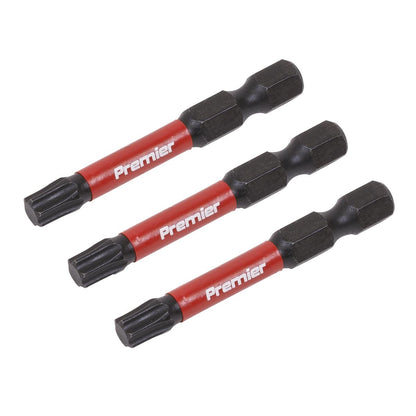 Sealey AK8245 TRX-Star* T30 Impact Power Tool Bits 50mm - 3pc