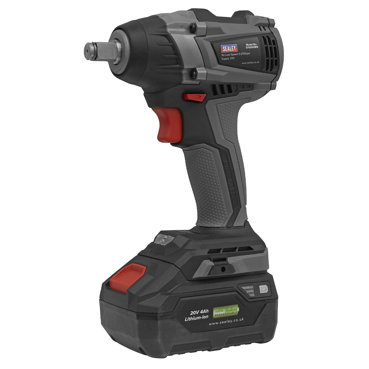 Sealey CP20VIWX Brushless Impact Wrench 20V 1/2"Sq - Body Only