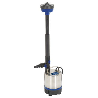 Sealey WPP3000S Submersible Pond Pump Stainless Steel 3000L/hr 230V