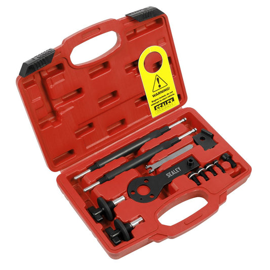 Sealey VSE2511A Petrol Engine Timing Tool Kit - for Alfa Romeo Fiat Lancia 1.2 1.4 16v 1.4 T-Jet - Belt Drive