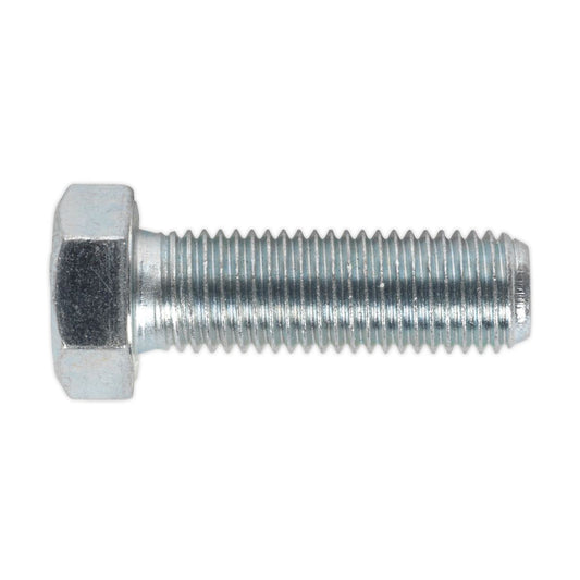 Sealey SS1650 HT Setscrew M16 x 50mm 8.8 Zinc Pack of 10