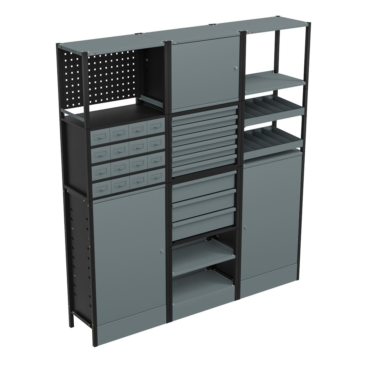 Sealey APMRSTACK1 Modular Racking System Combo 1.74m