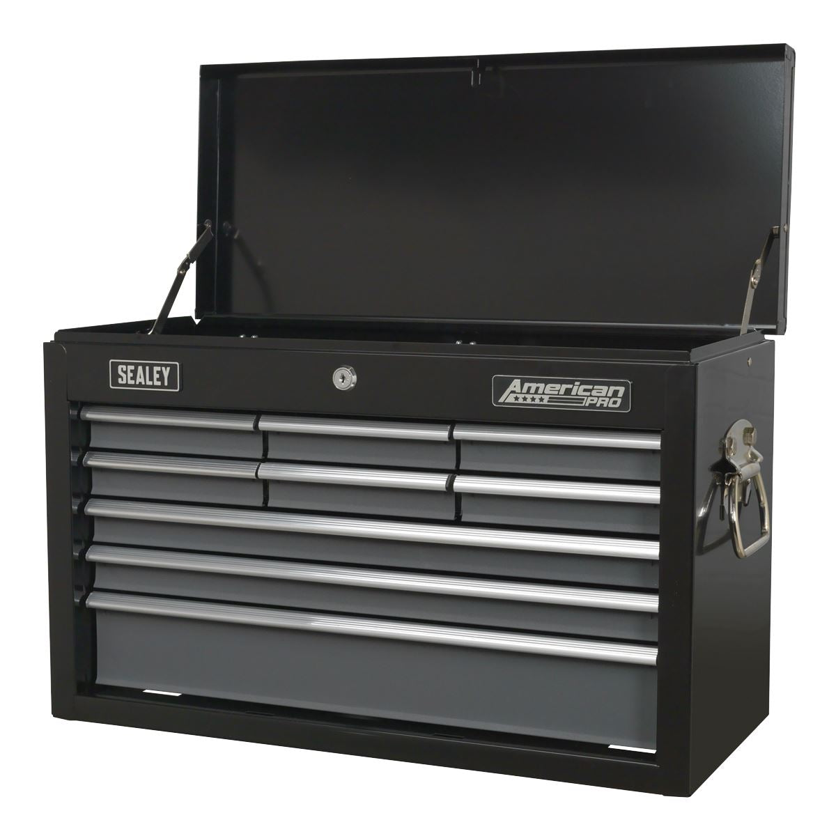 Sealey AP2509B Topchest 9 Drawer with Ball-Bearing Slides - Black/Grey