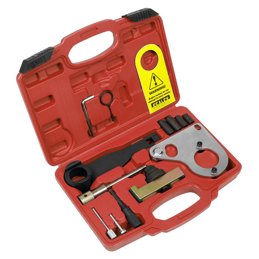 Sealey VSE5086A Diesel Engine Timing Tool Kit - for Renault Mercedes Nissan GM 1.6D/2.0/2.3dCi/CDTi - Chain Drive