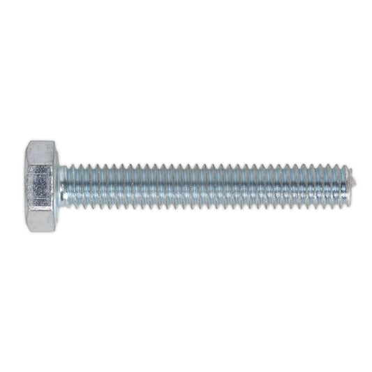 Sealey SS425 HT Setscrew M4 x 25mm 8.8 Zinc Pack of 50