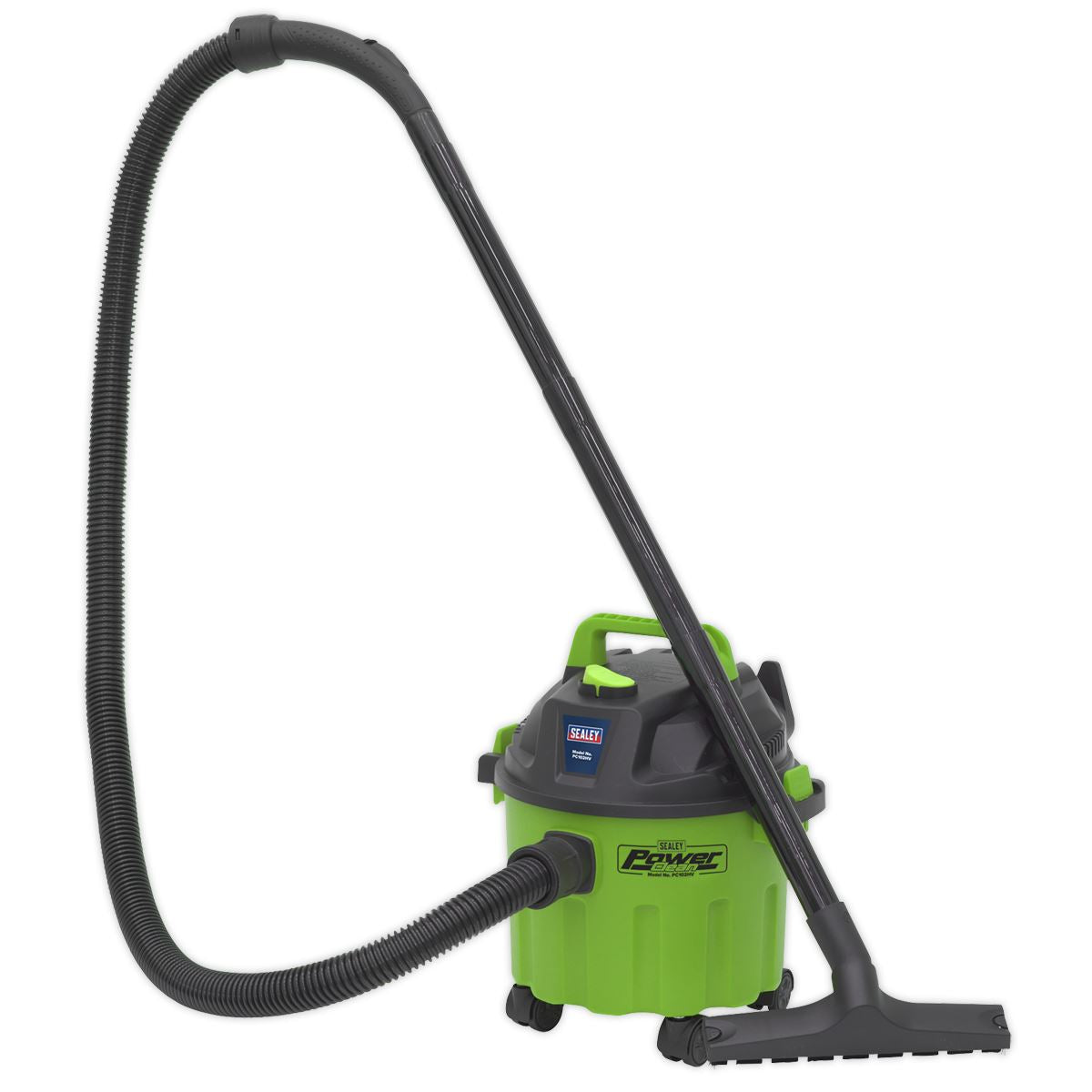 Sealey PC102HV Vacuum Cleaner Wet & Dry 10L 1000W/230V - Green