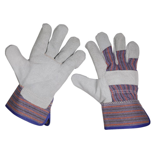 Sealey SSP12 Rigger's Gloves Pair