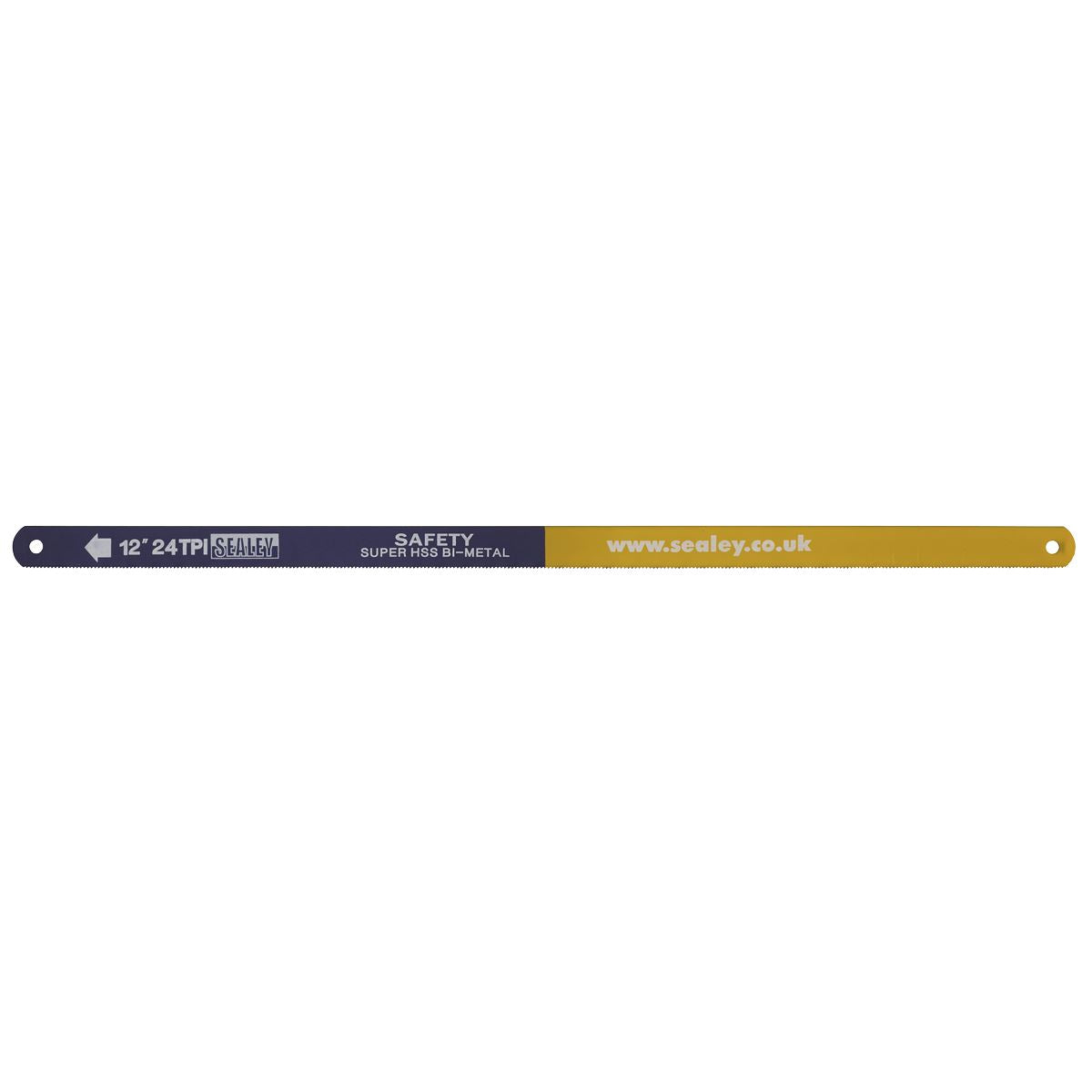 Sealey HSB0524 Hacksaw Blade 300mm HSS Bi-Metal 24tpi Pack of 5