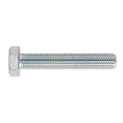 Sealey SS1480 HT Setscrew M14 x 80mm 8.8 Zinc Pack of 10