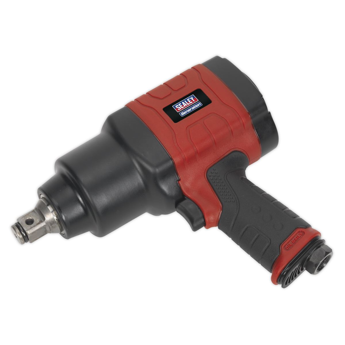 Sealey GSA6004 Composite Air Impact Wrench 3/4"Sq Drive -  Twin Hammer