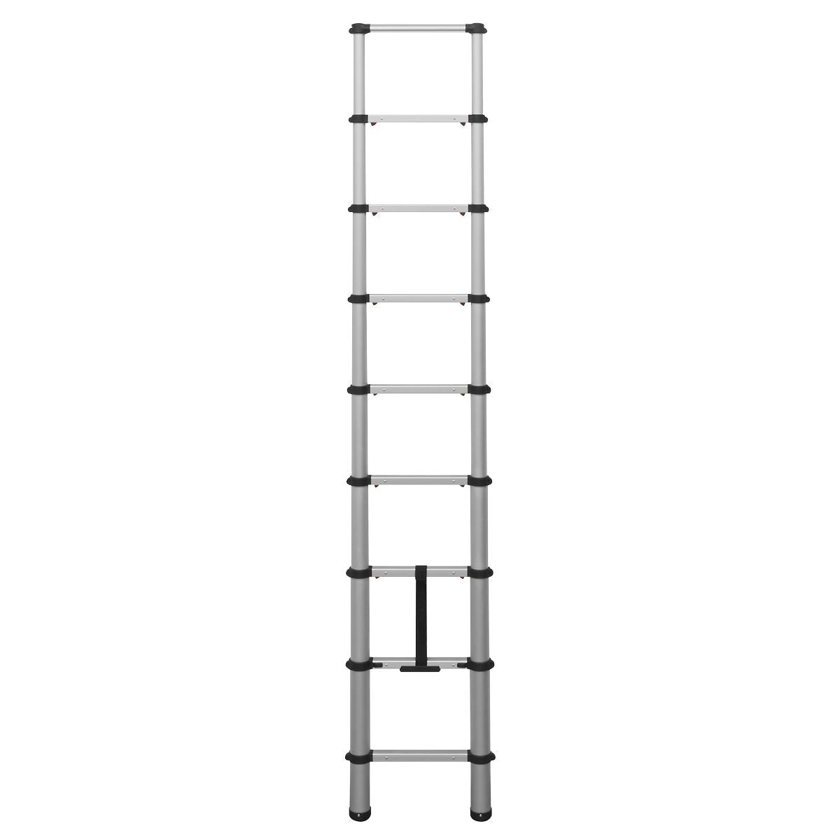 Sealey ATL09 Aluminium Telescopic Ladder 9-Tread EN 131