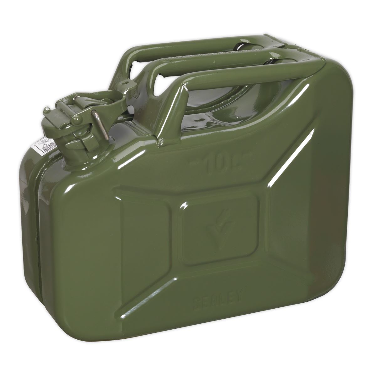 Sealey JC10G Jerry Can 10L - Green