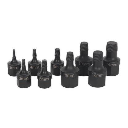 Sealey AK7222 Stud Extractor Set 9pc