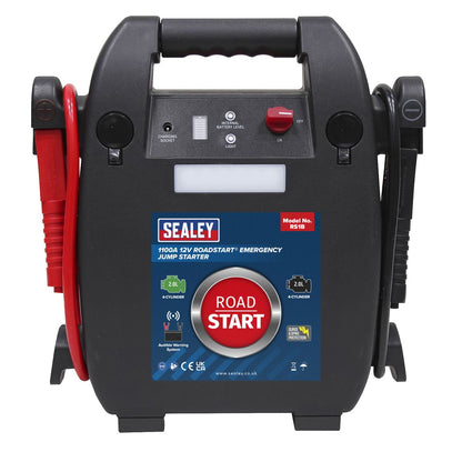 Sealey RS1B RoadStart® Emergency Jump Starter 12V 2L 4-Cylinder