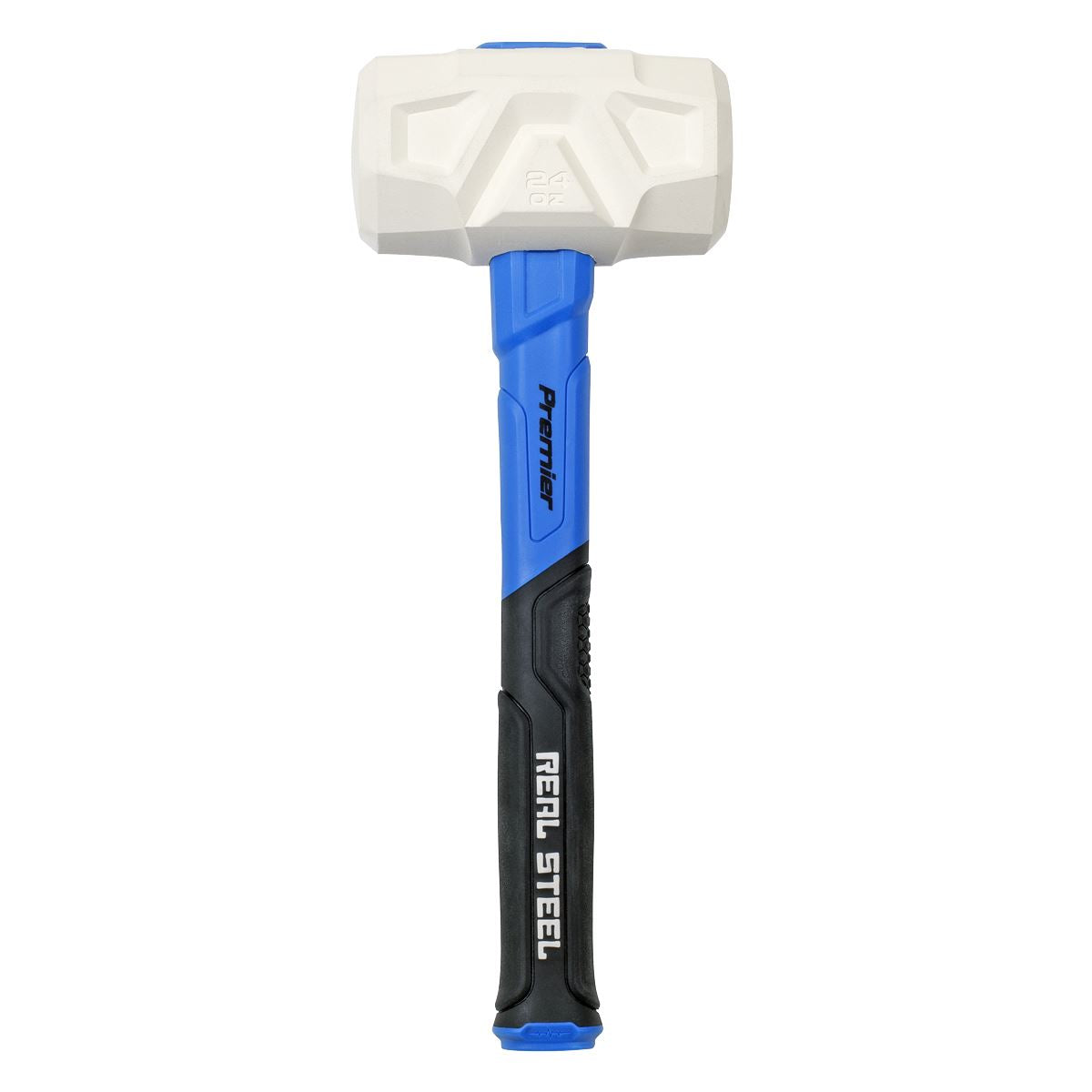 Sealey RMG24 Rubber Mallet with Fibreglass Shaft 24oz